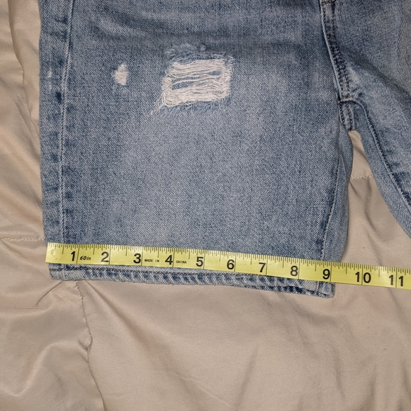 High Waisted 100% Cotton Jean Short - Picture 12 of 12
